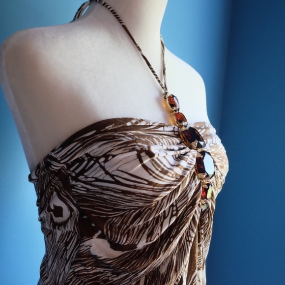 {Sky} Rhinestone Halter - Picture 3 of 5